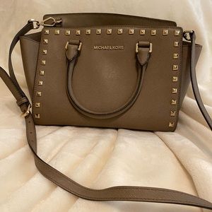 Michael Kors studded crossbody